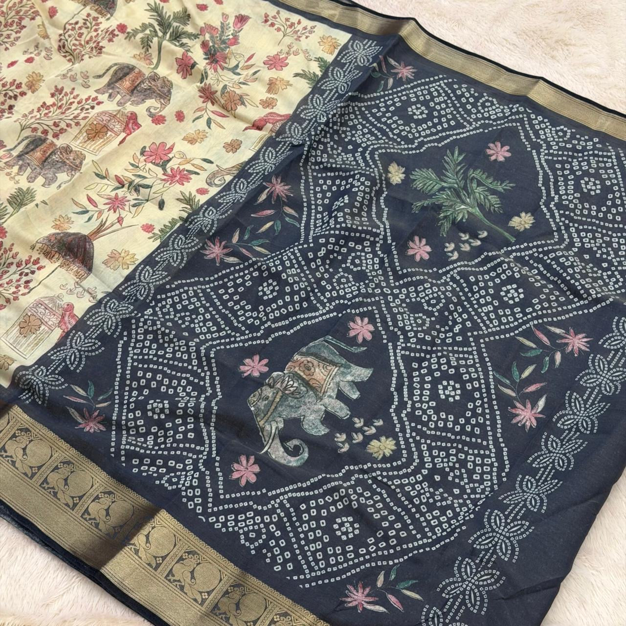 kalamkari_ navy blue