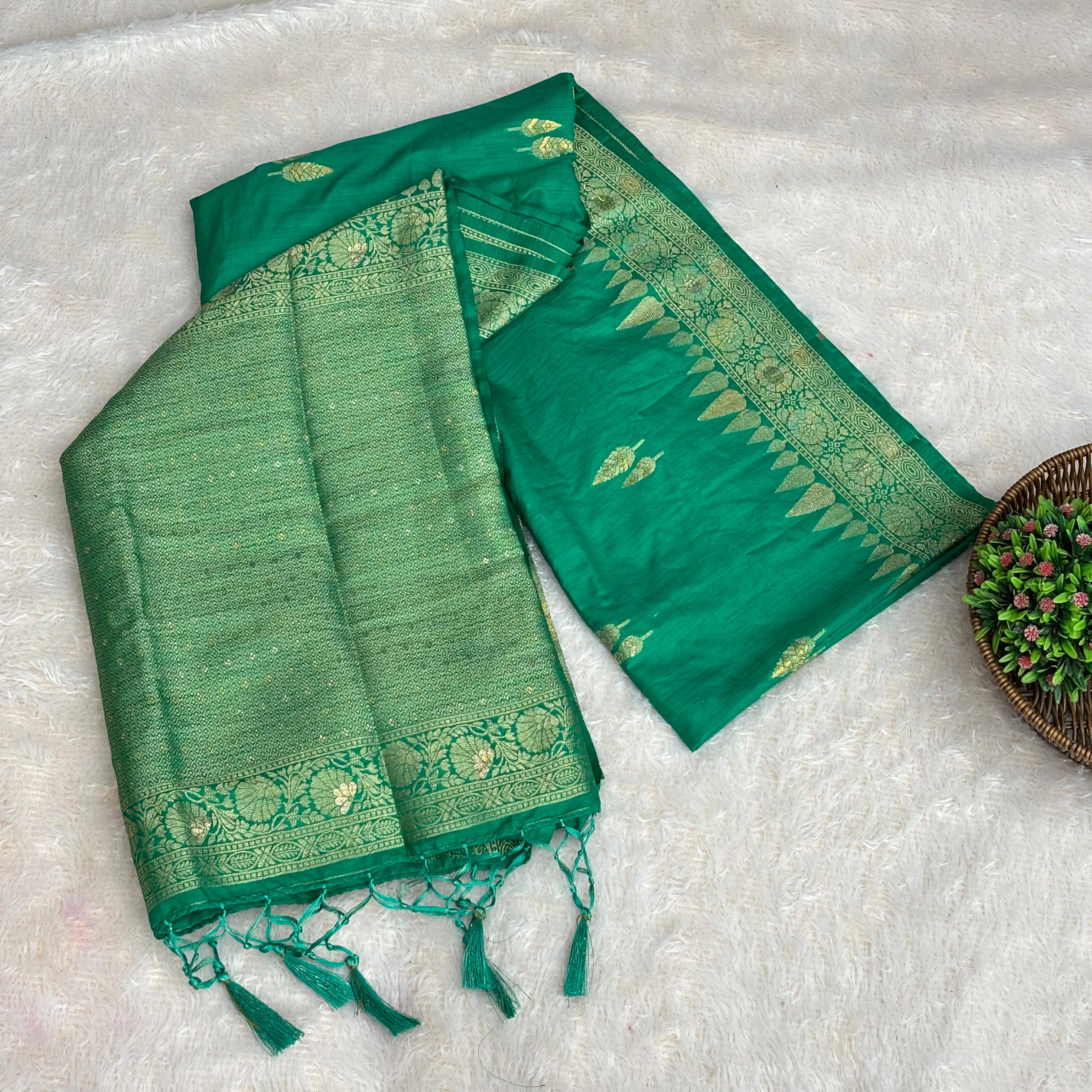 Banarasi silk saree-  RAMA