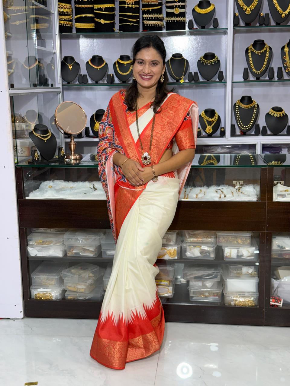 Malai Silk saree