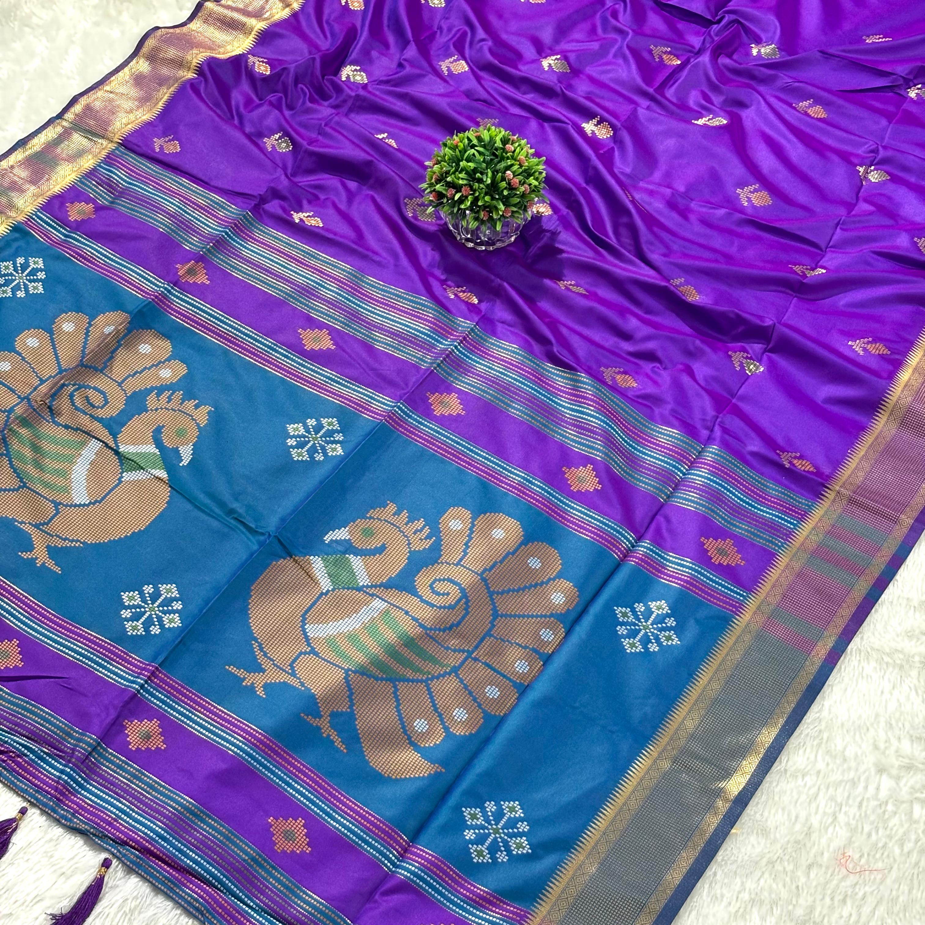 Kajal Banarasi_Purple