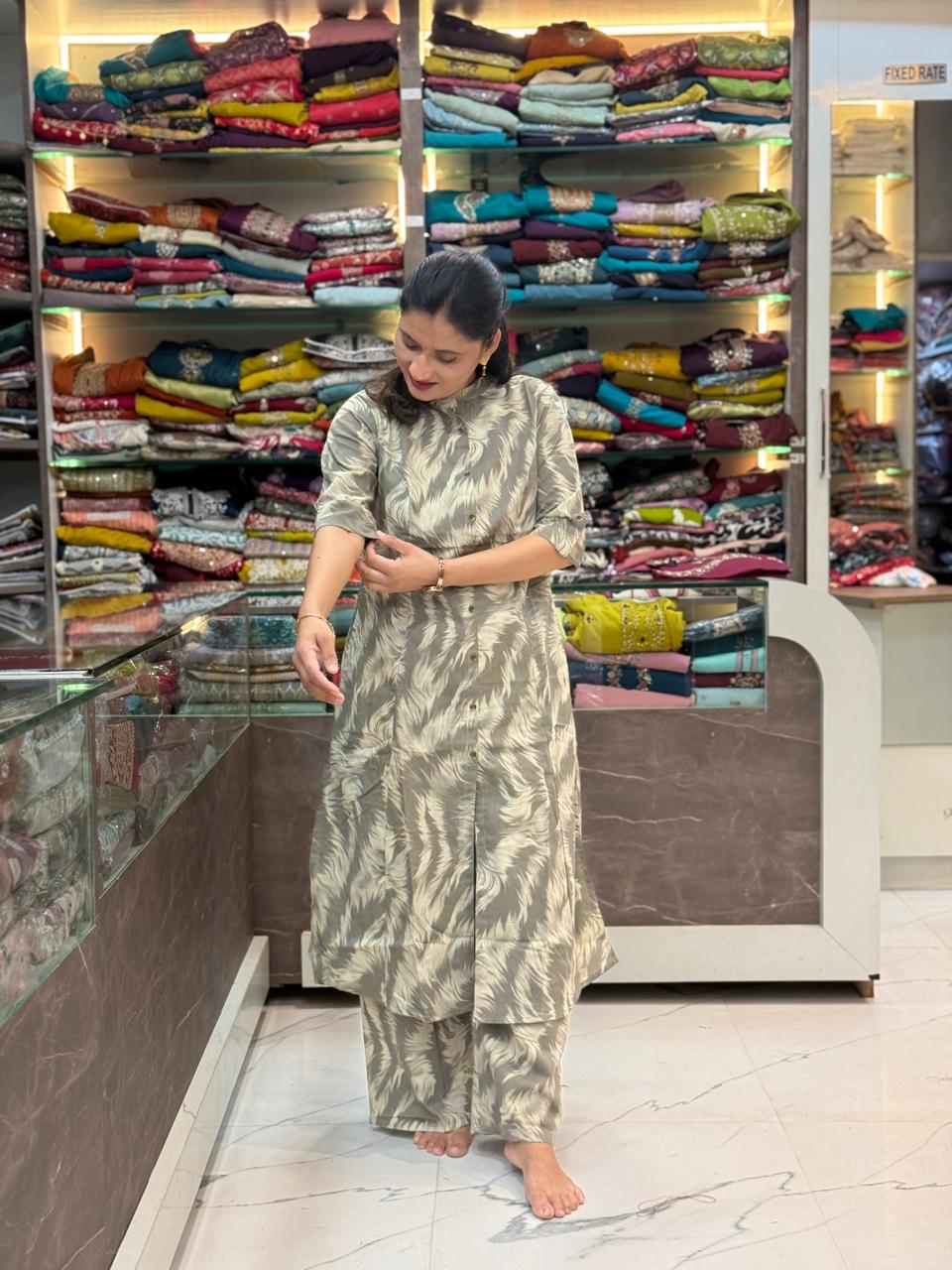 Cottone cord set - Gray