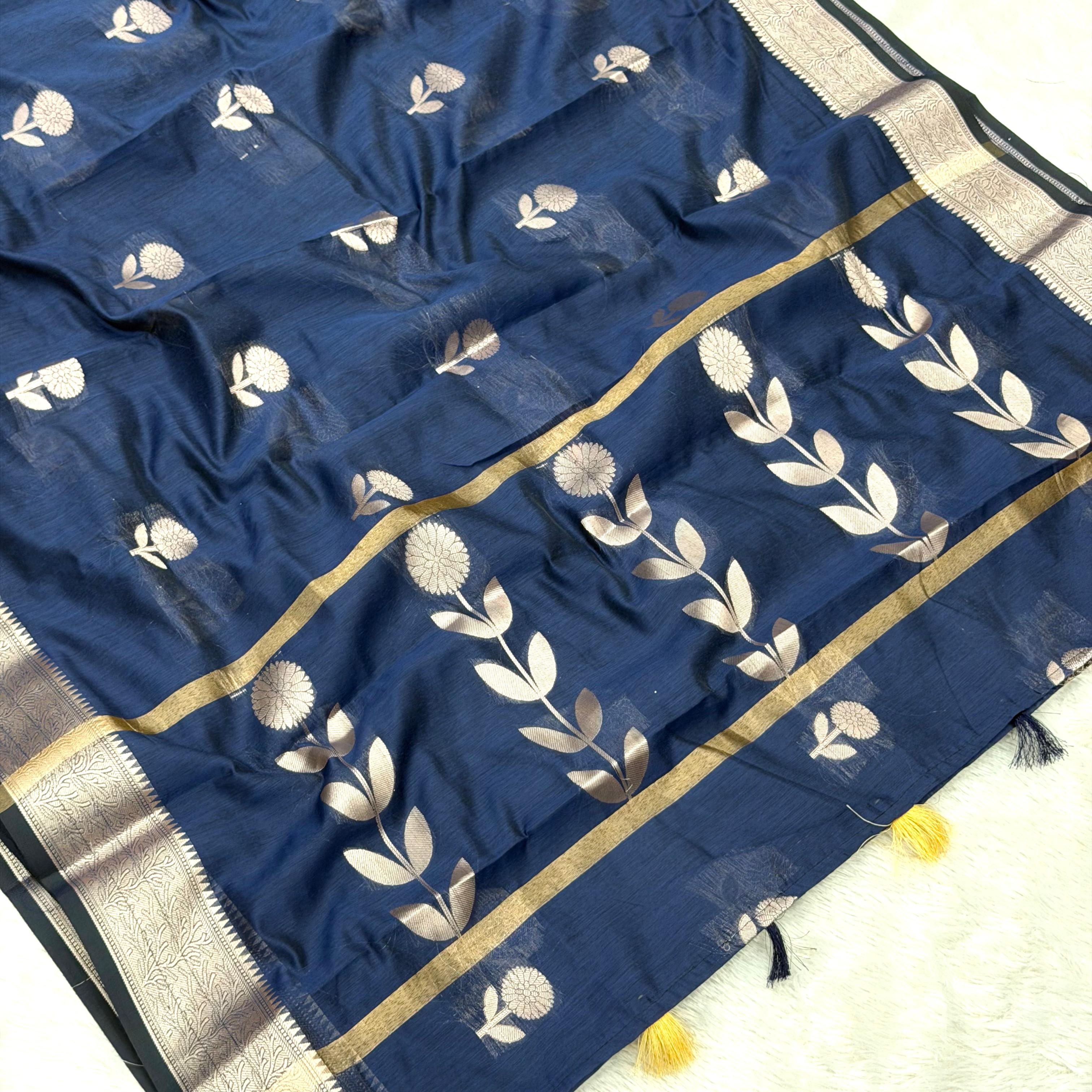 Maheshwari Offer3_Navy Blue