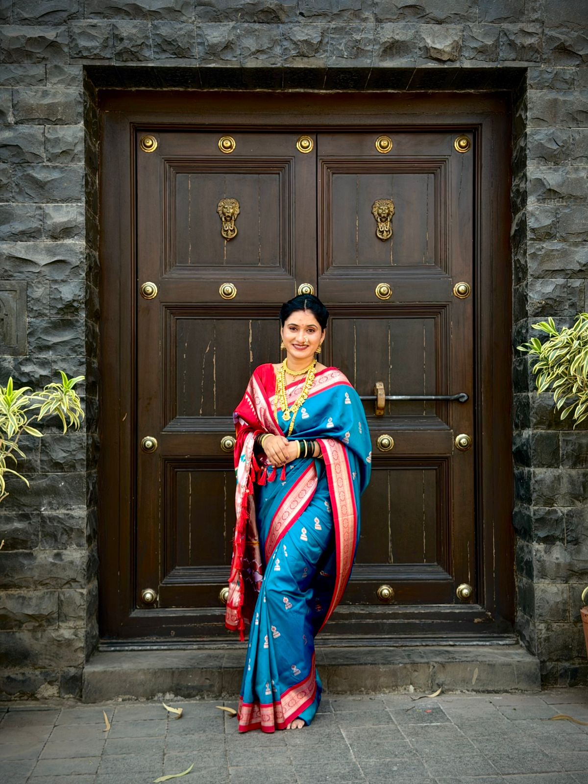 Maratha shahi nath  - Blue