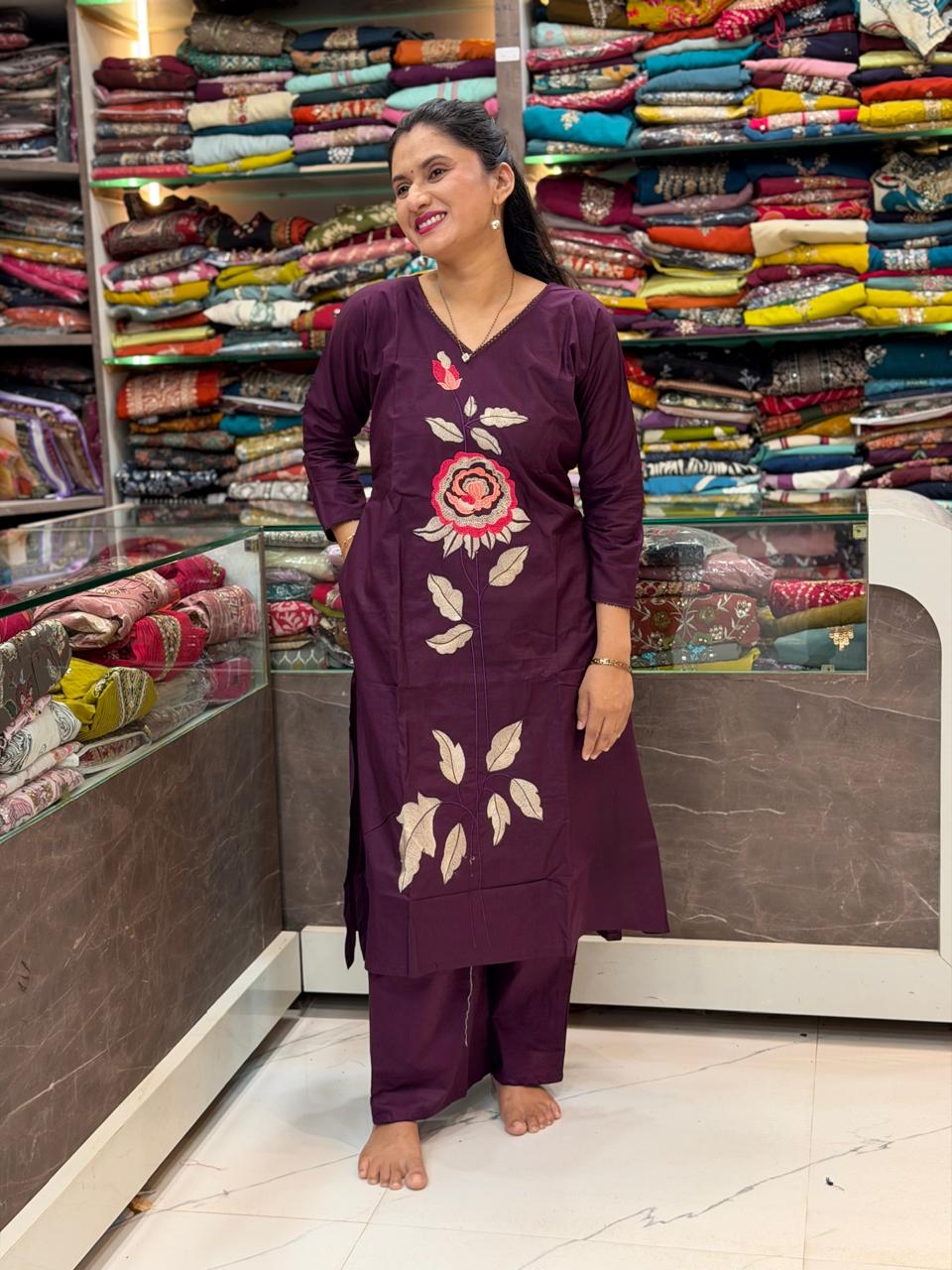 Dabbu cotton_ wine