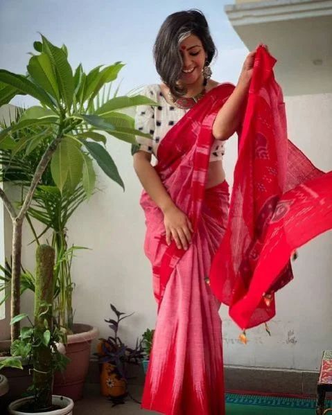 Chandrika saree - Red