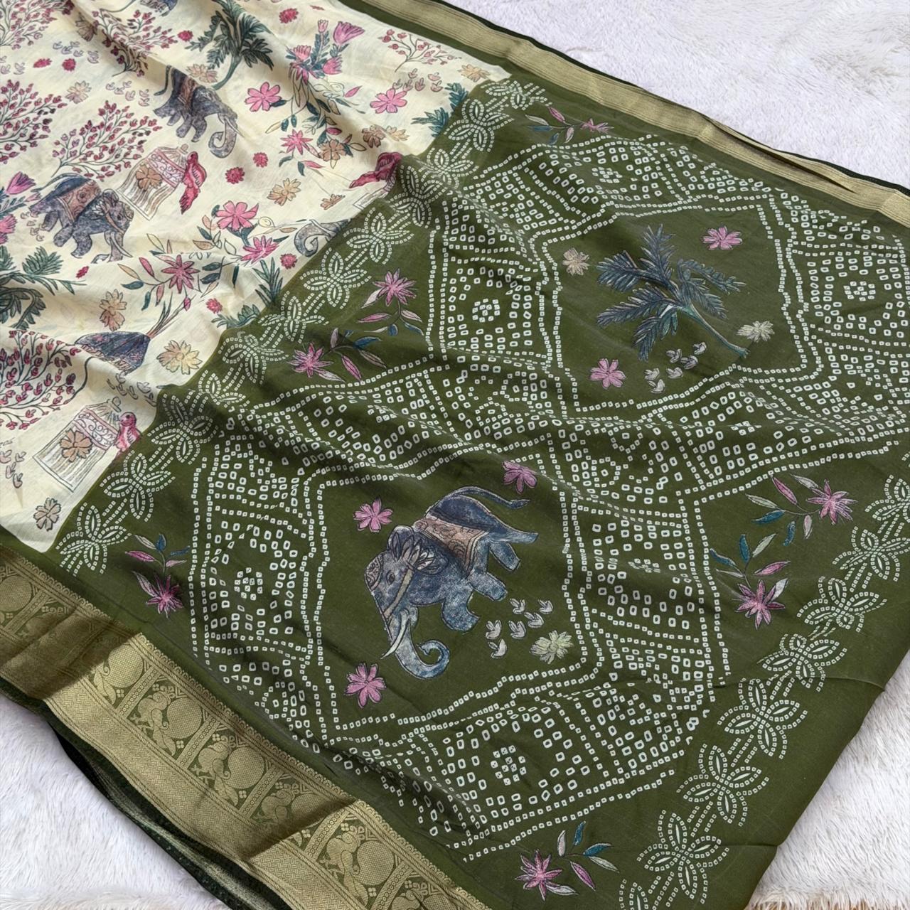 kalamkari_mehandi green