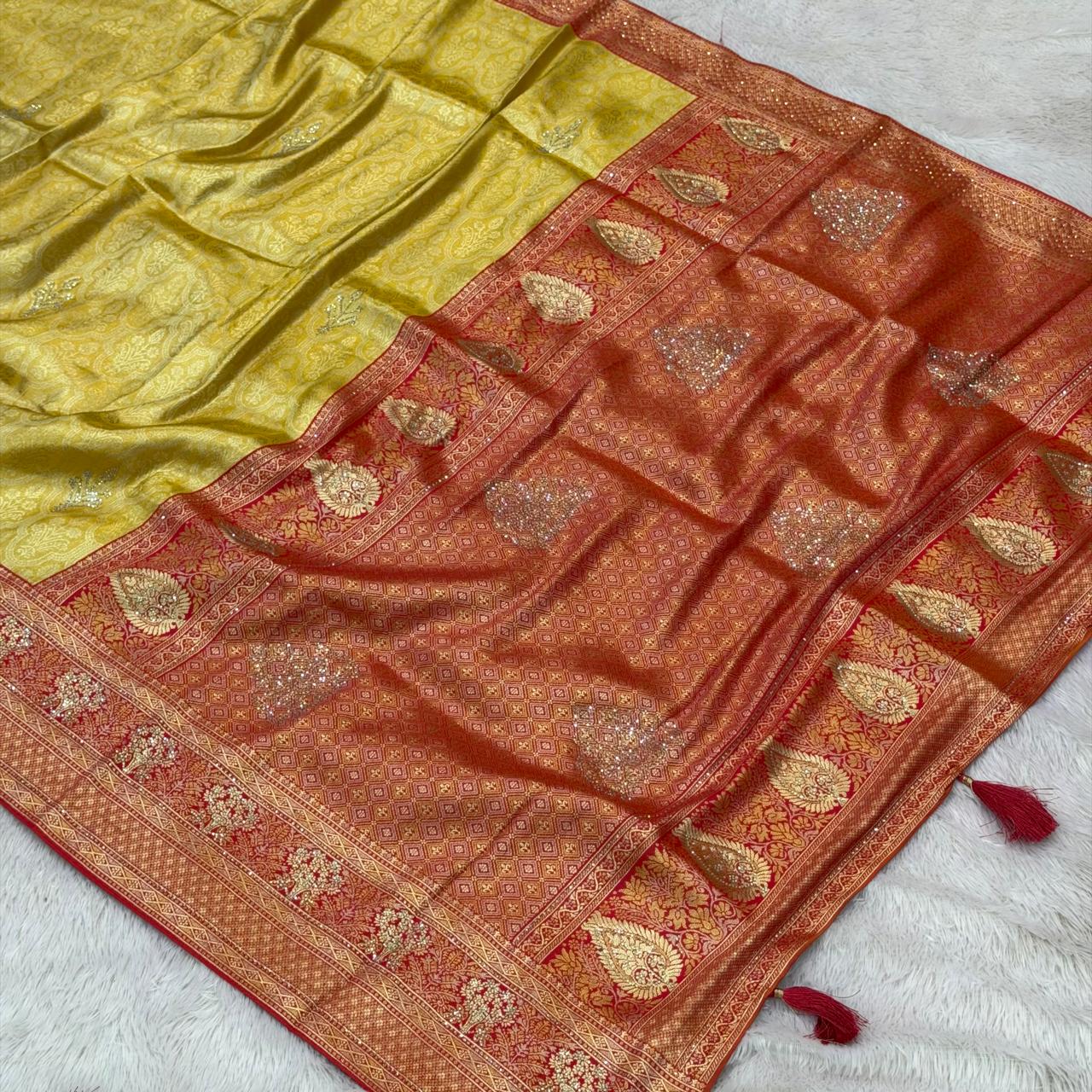 Kanjivaram - Yellow
