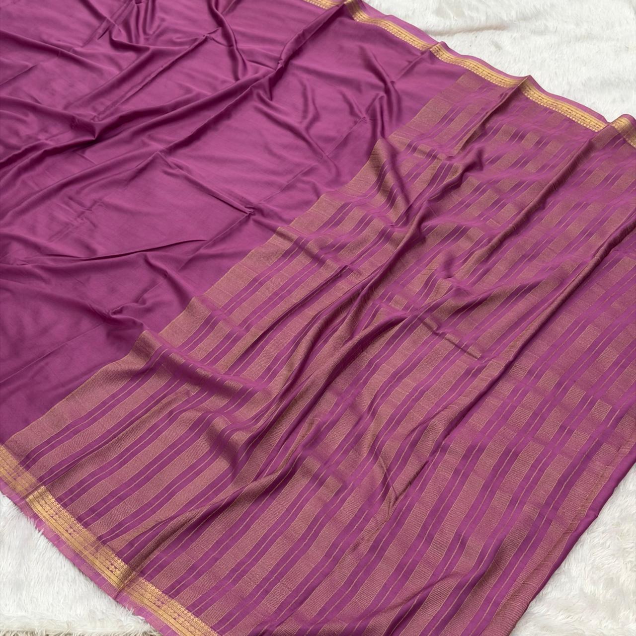 Mysore silk saree - Pink