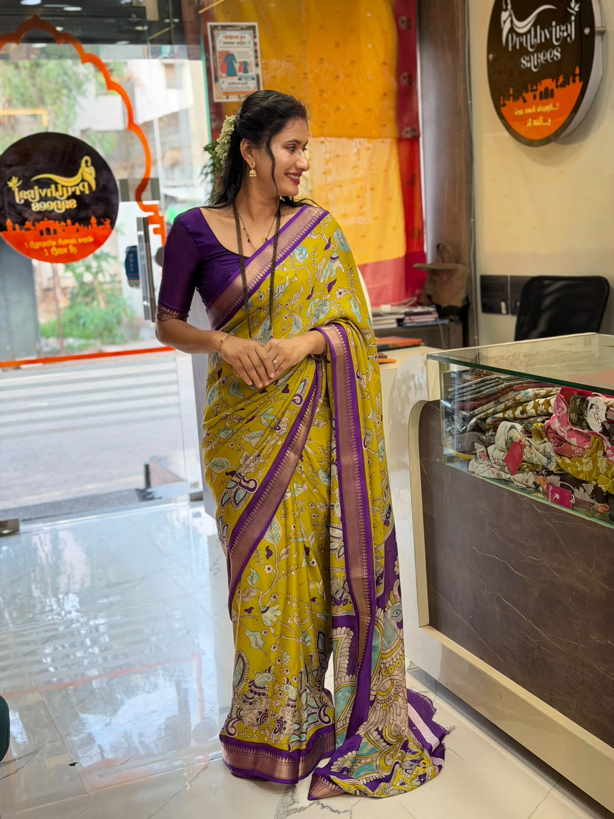 Marshmalo Fabric saree