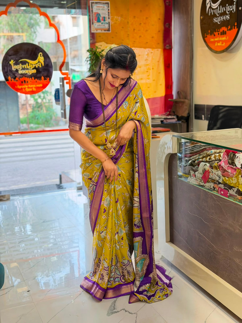 Marshmalo Fabric saree