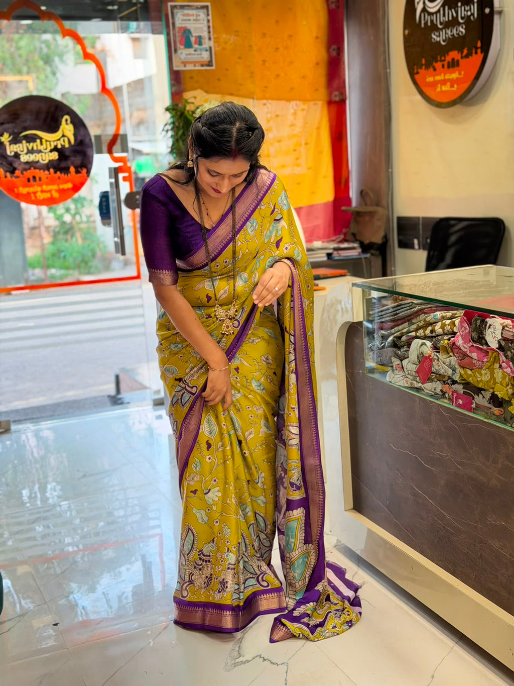 Marshmalo Fabric saree
