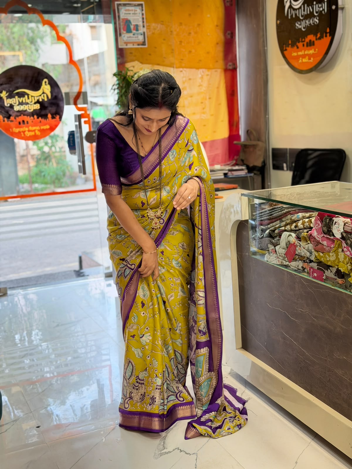 Marshmalo Fabric saree