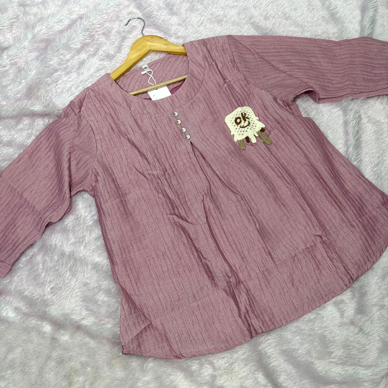 Asmita Western Top- - Pink