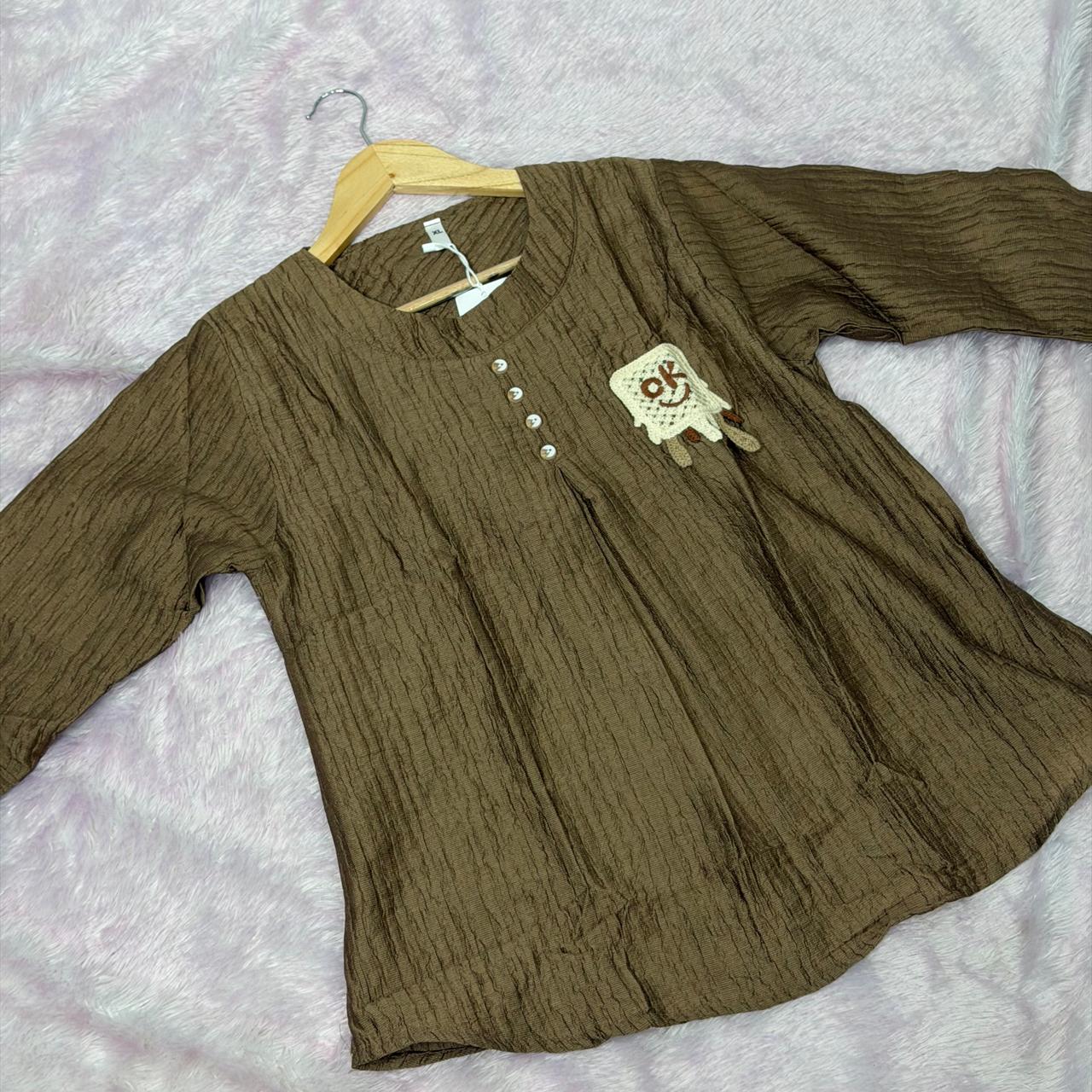 Asmita Western Top- - Green