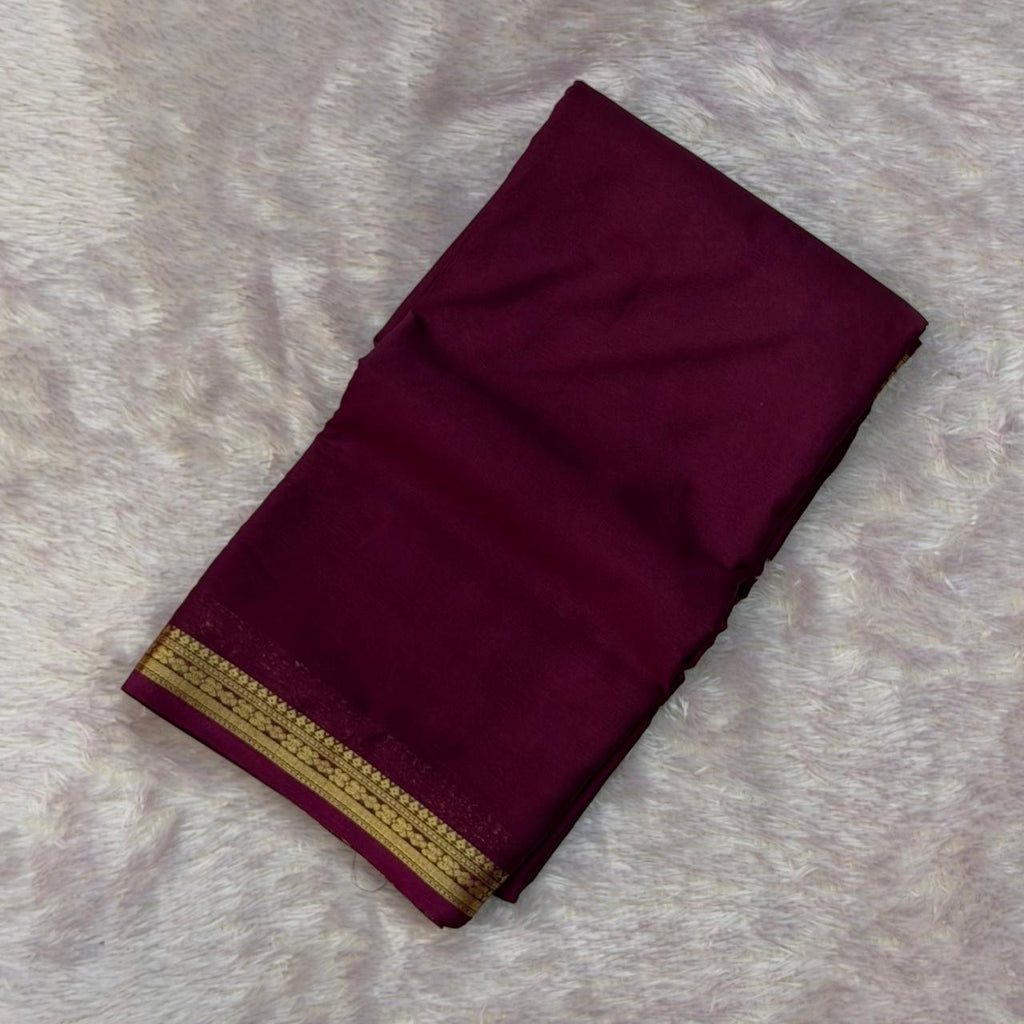 Mysore silk saree -  Amsuli