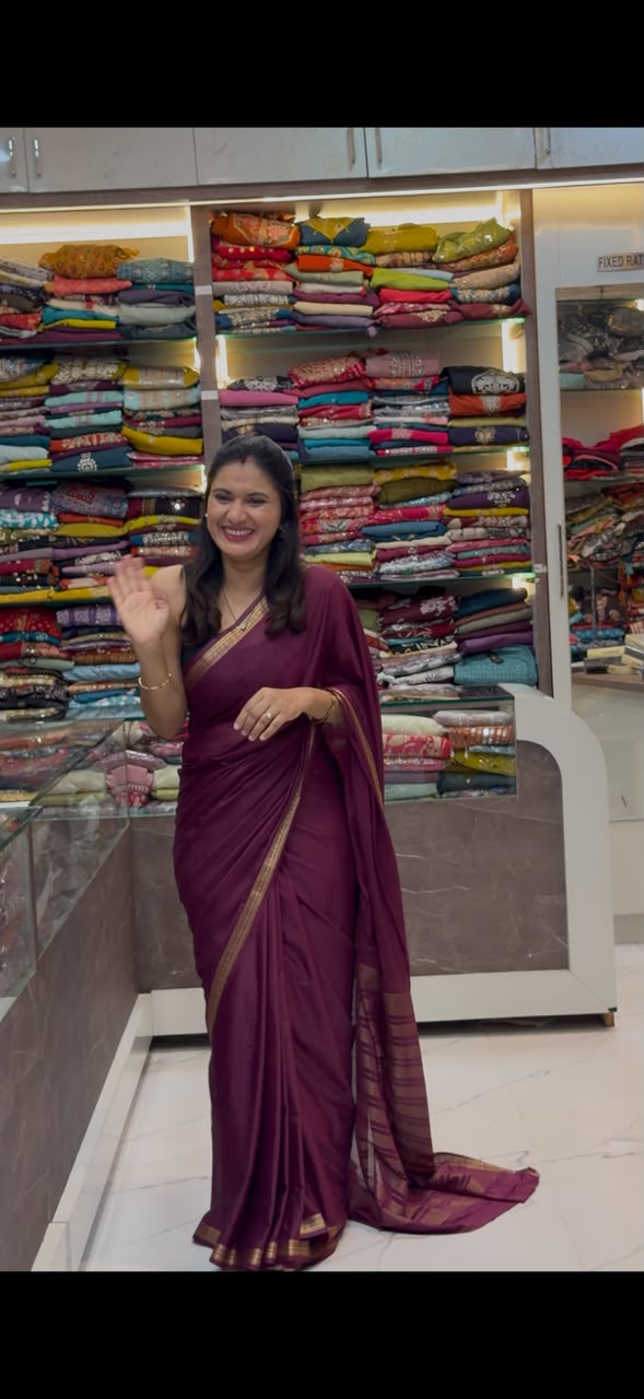 Mysore silk saree -  Amsuli