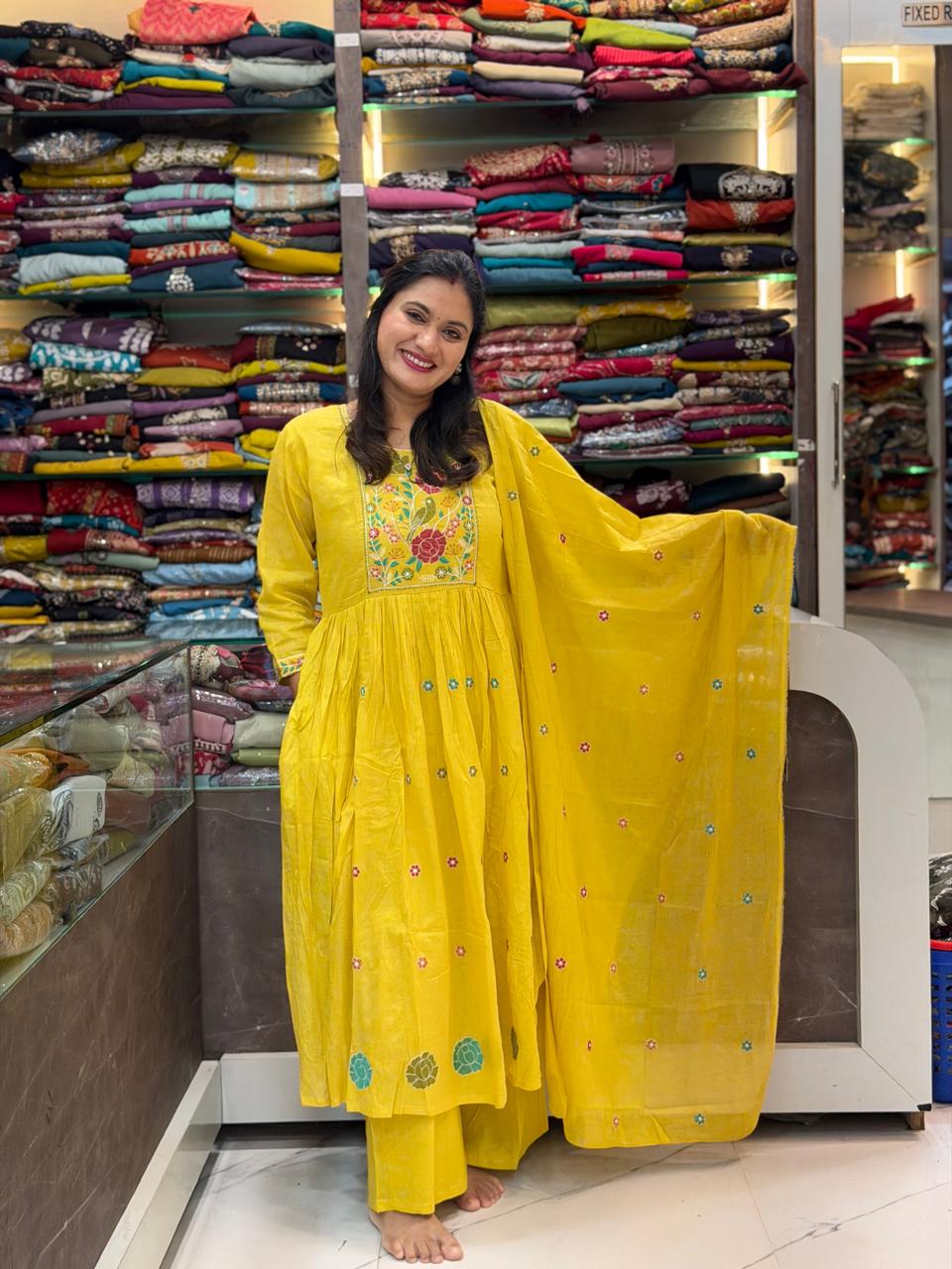 Lemon Yellow 3 pice Set