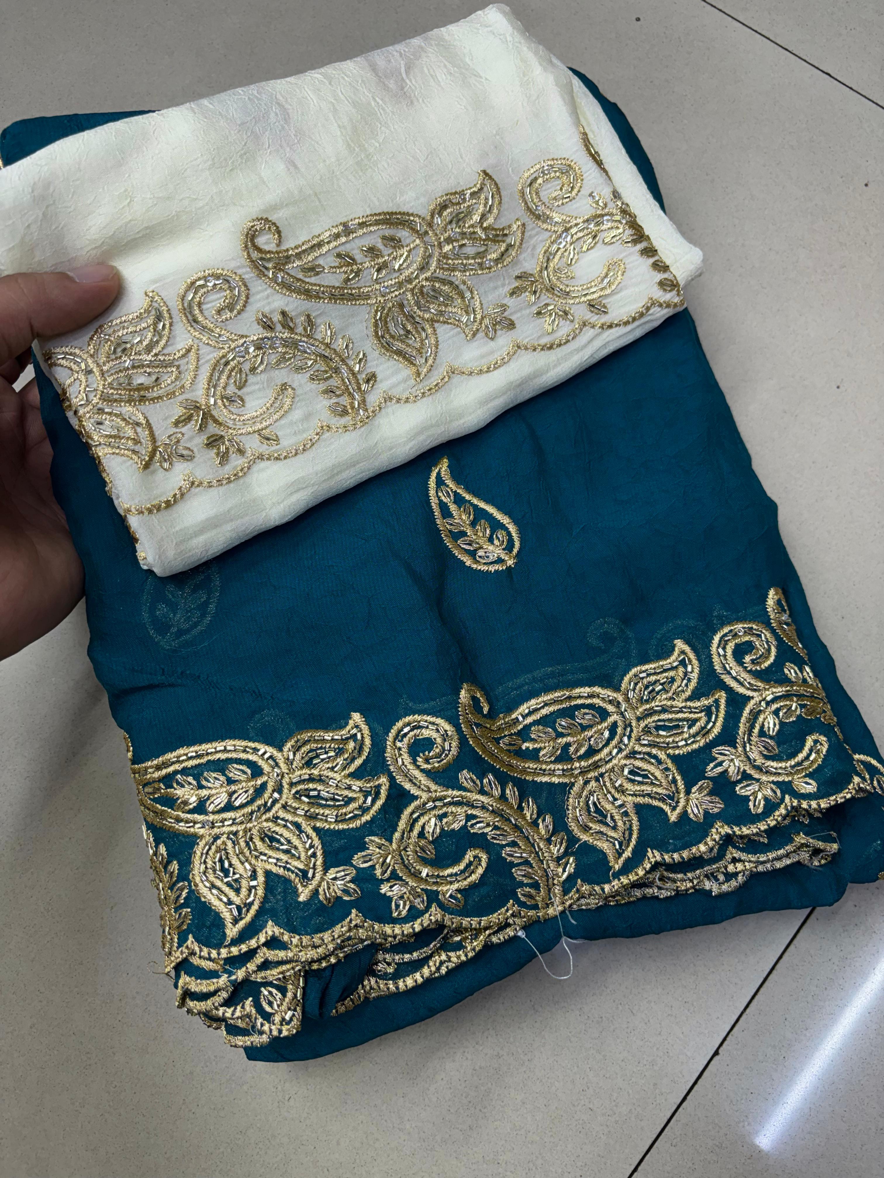 Ambika Designer Saree - Morpankhi