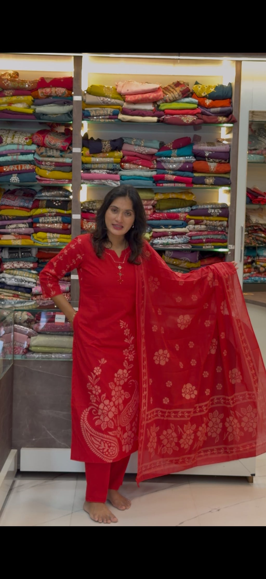 Jamdani Dress Set