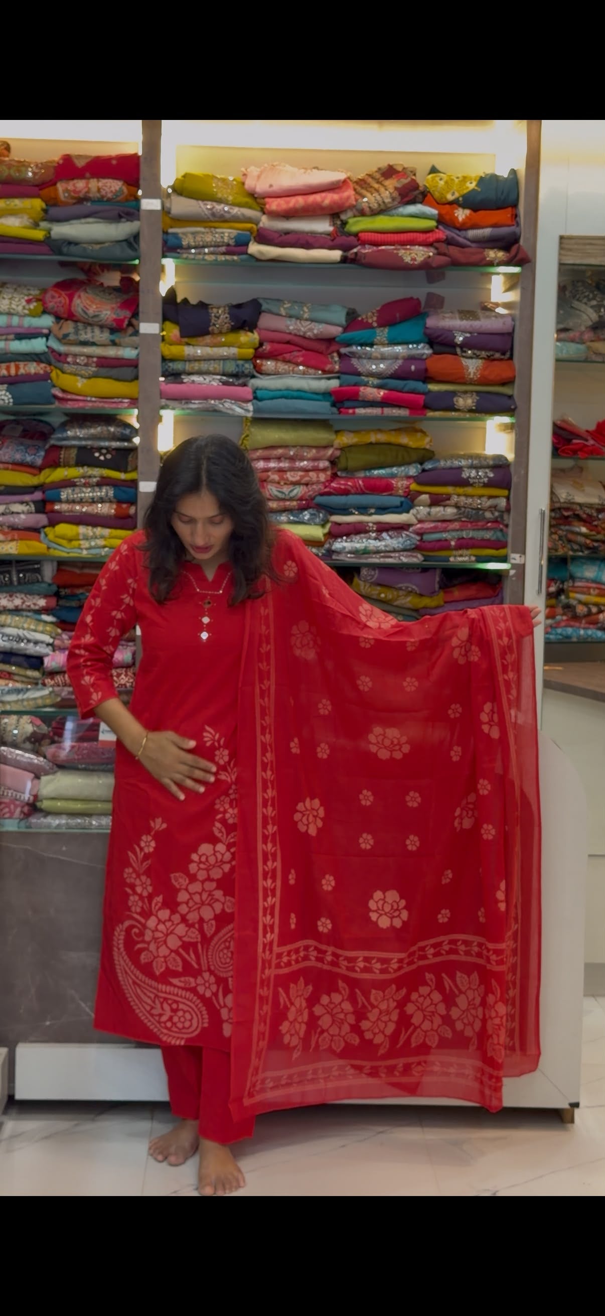 Jamdani Dress Set