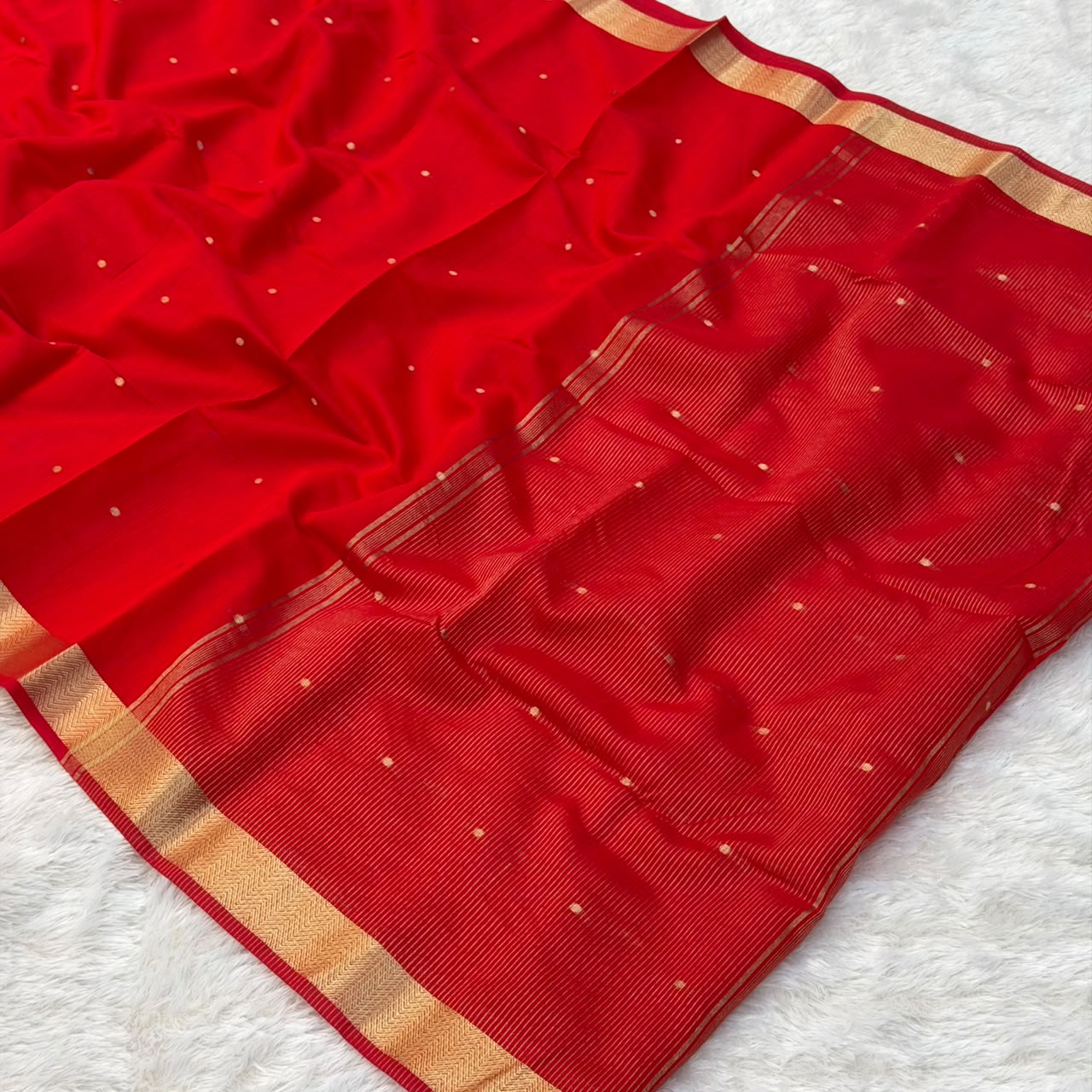 Kum Kum Saree - Red