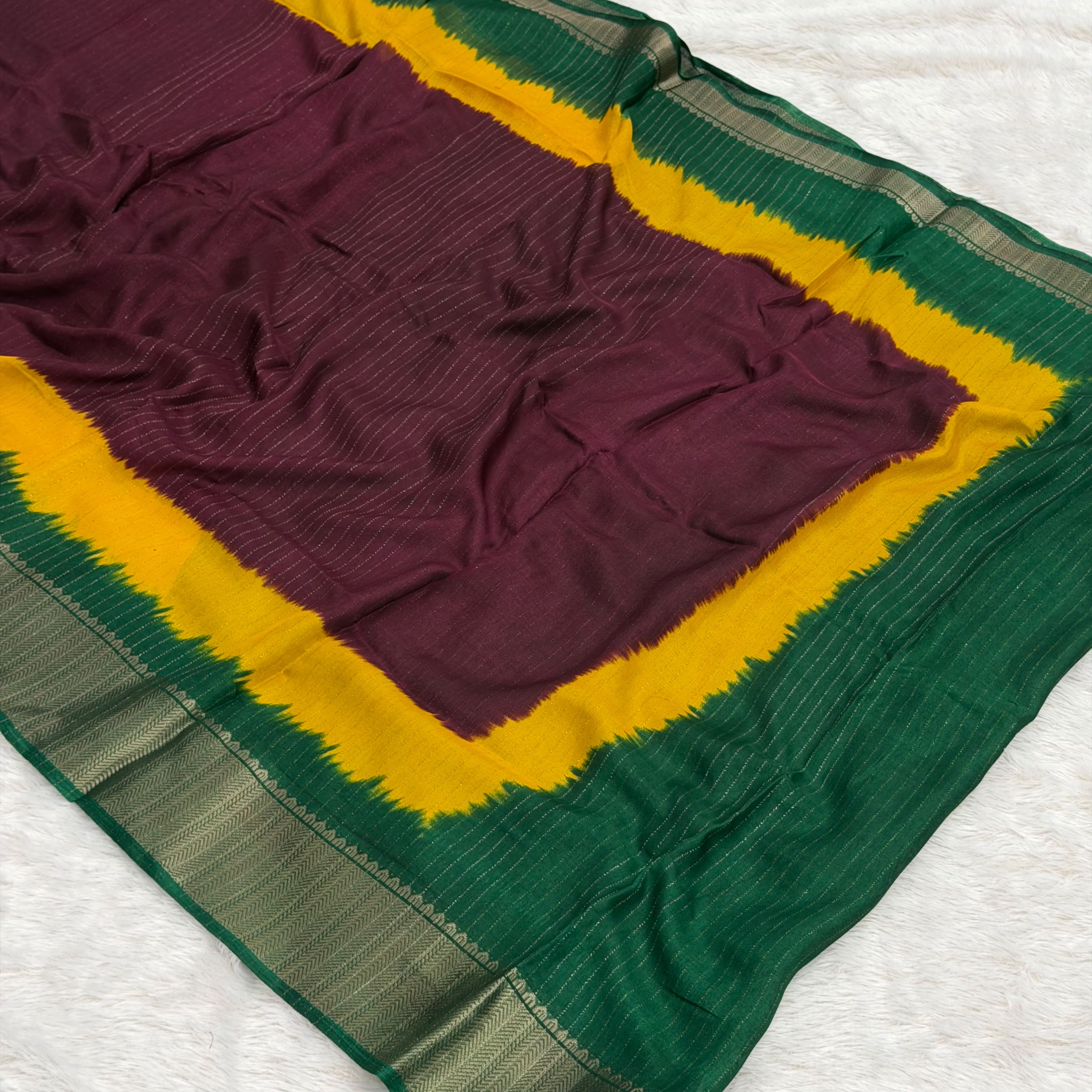 Soft Malai Silk Saree -  Amsuli