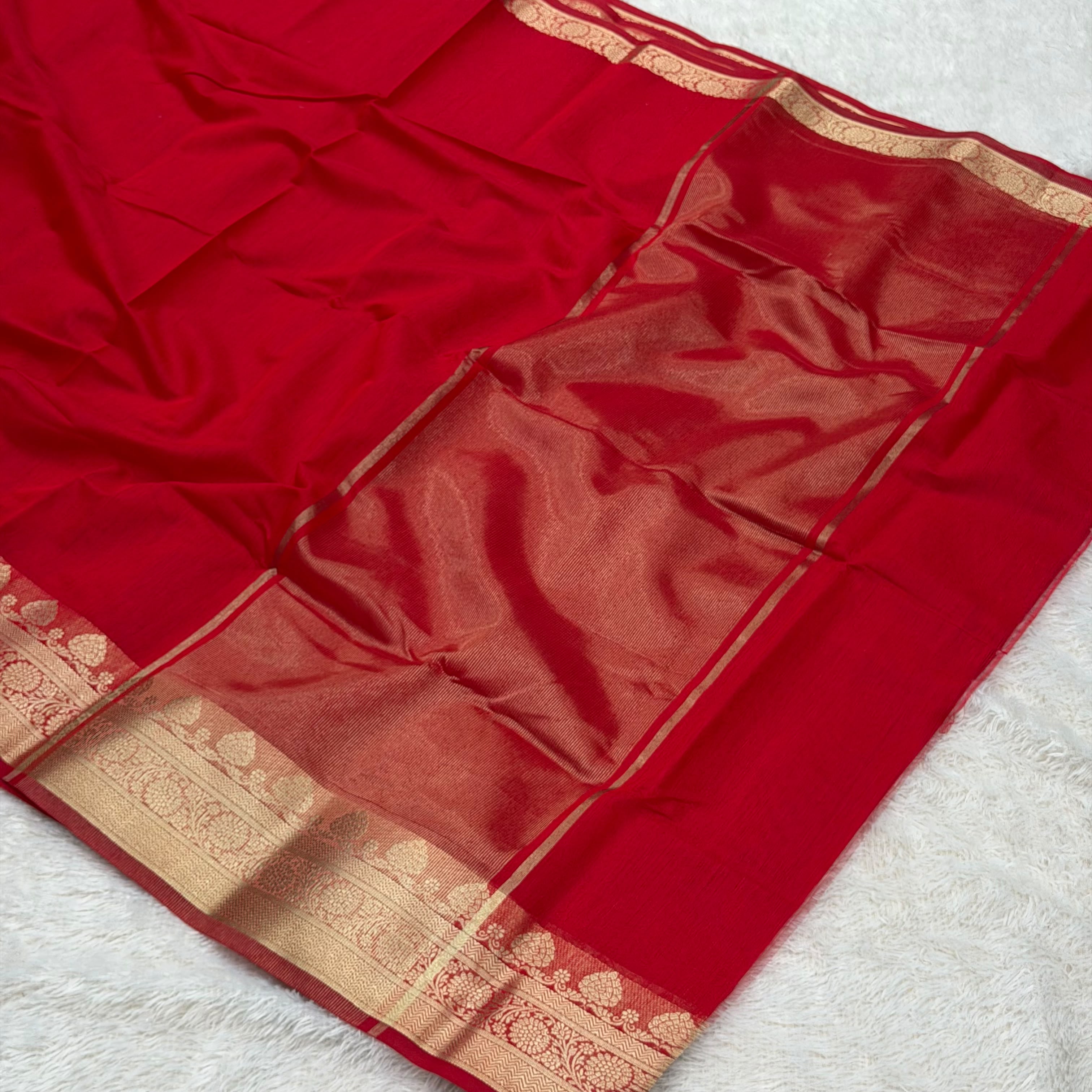 Flower zari Saree