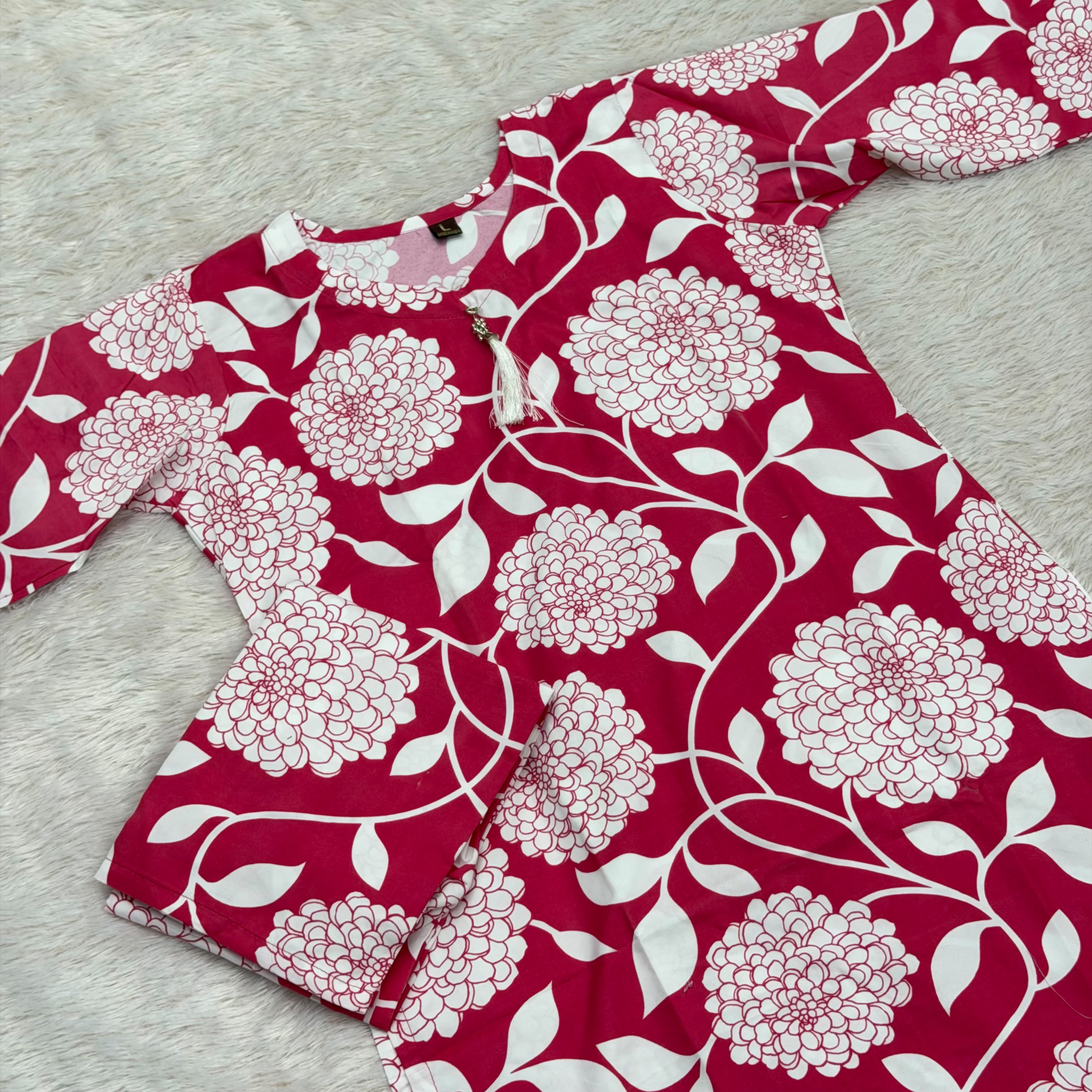 Cotton Co-Ord Set Offer6_Pink