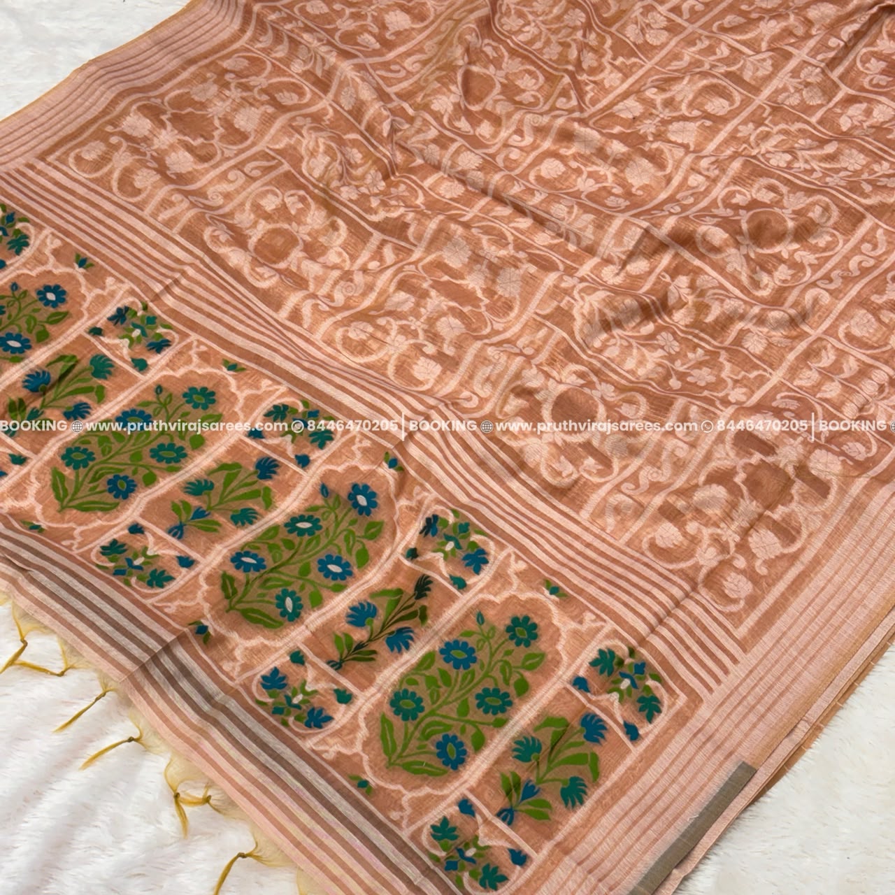 Zarokha Pattern Saree - Aboli