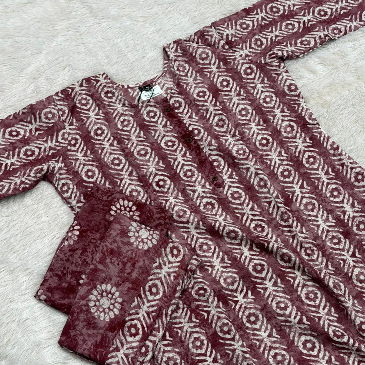 Rasika Dress Set - Marron