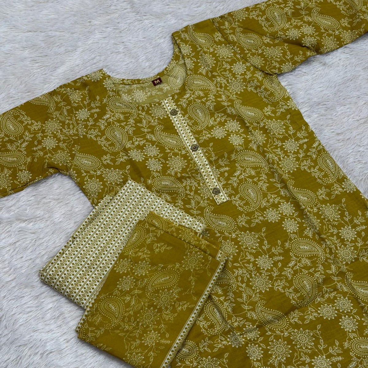 Koyari Design Dress Set - Yellow