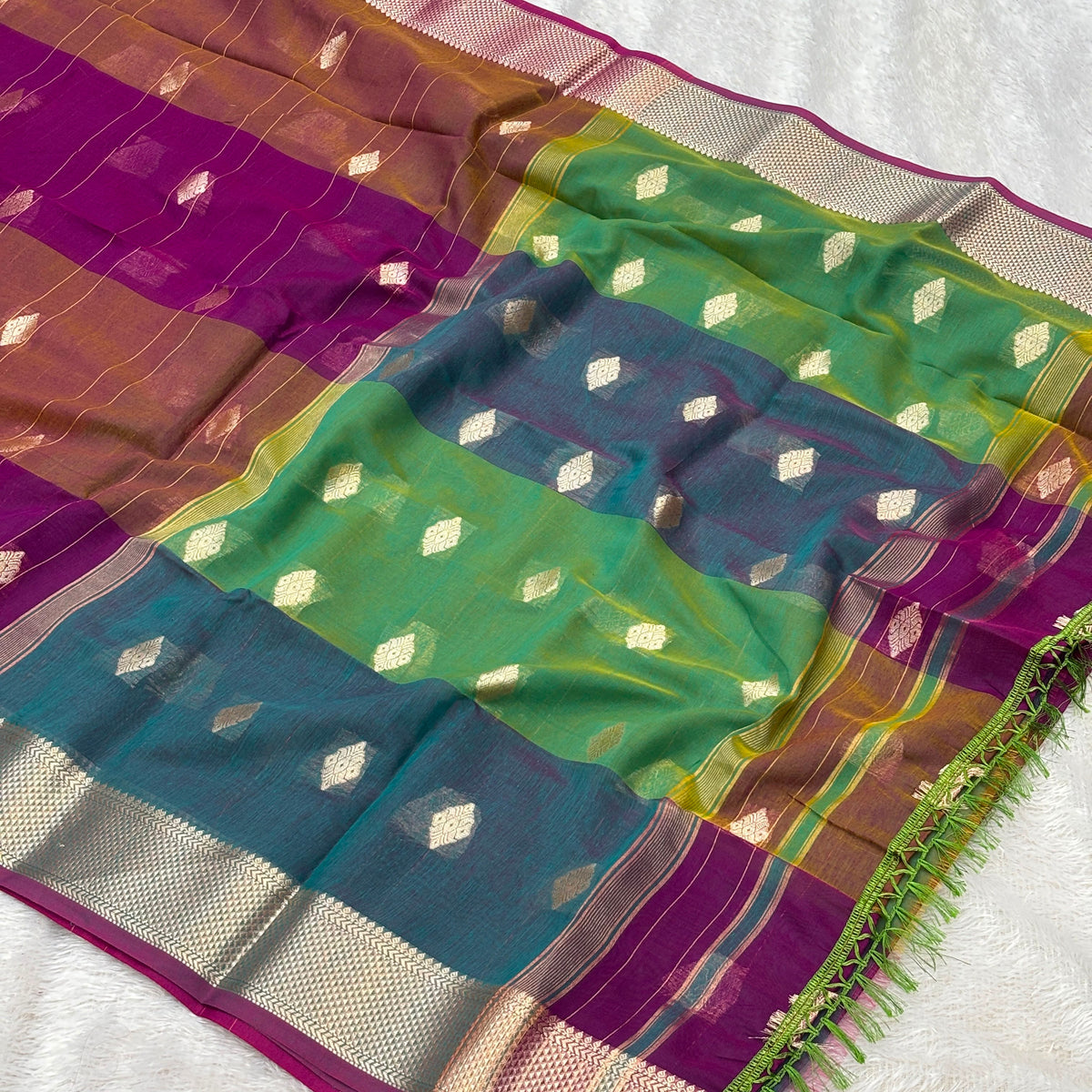 Multicolour saree- A