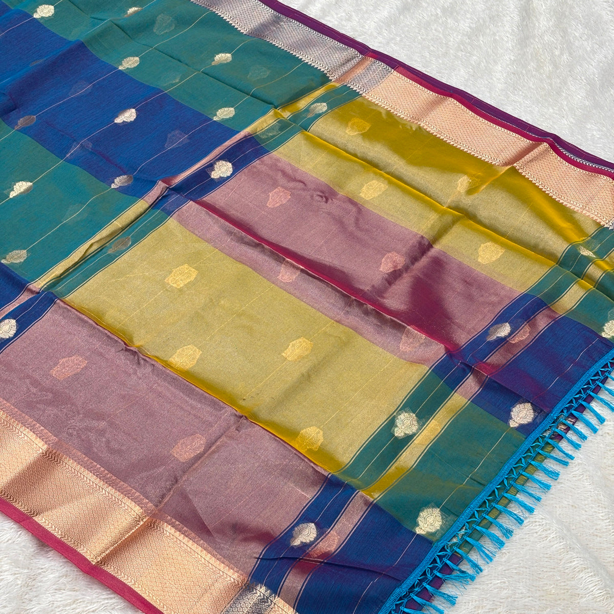 Multicolor saree - G