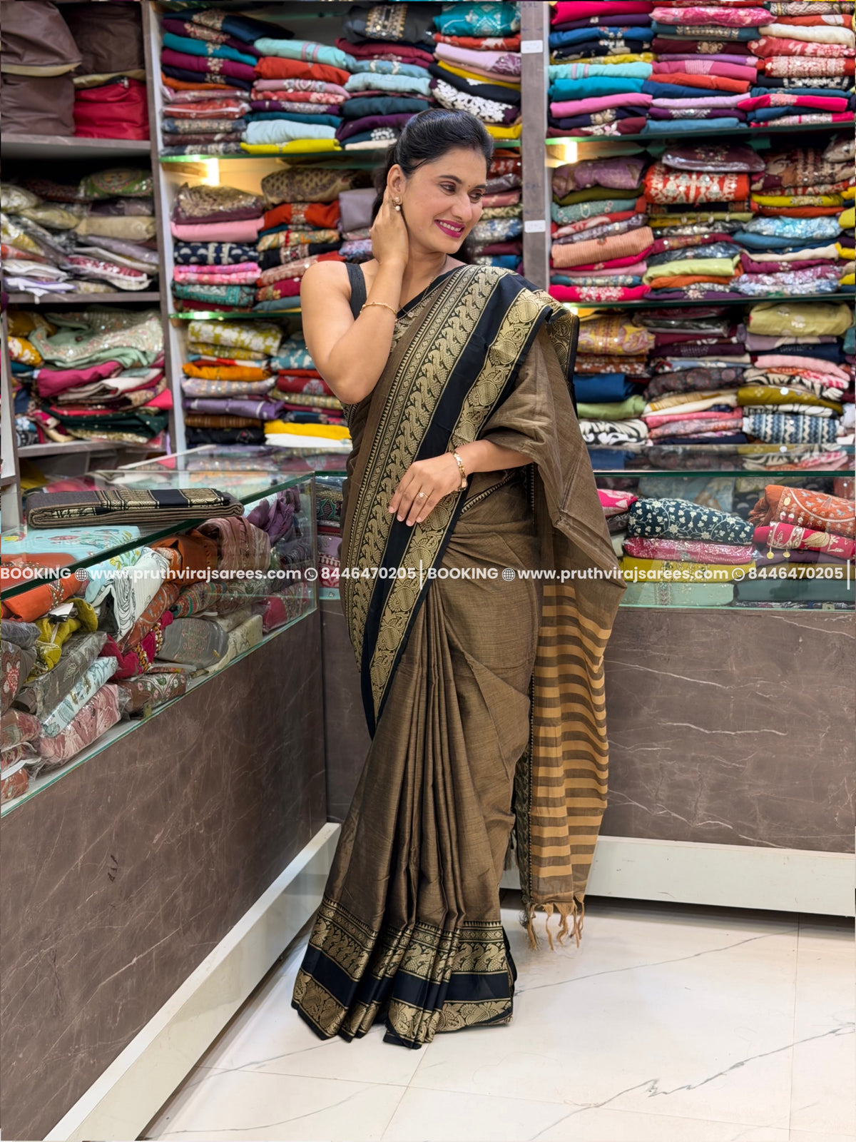 Cotton South Indian Saree