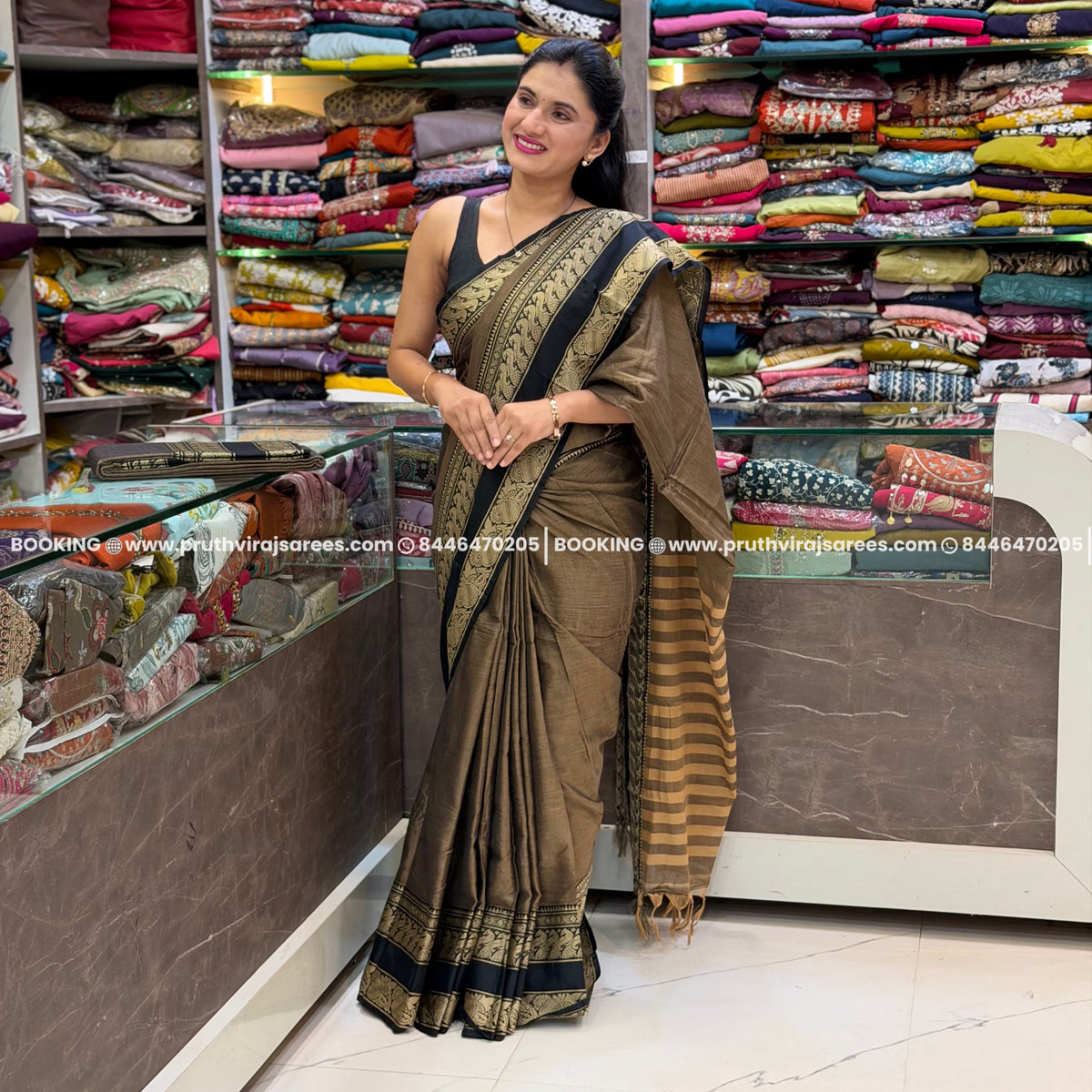 Cotton South Indian Saree