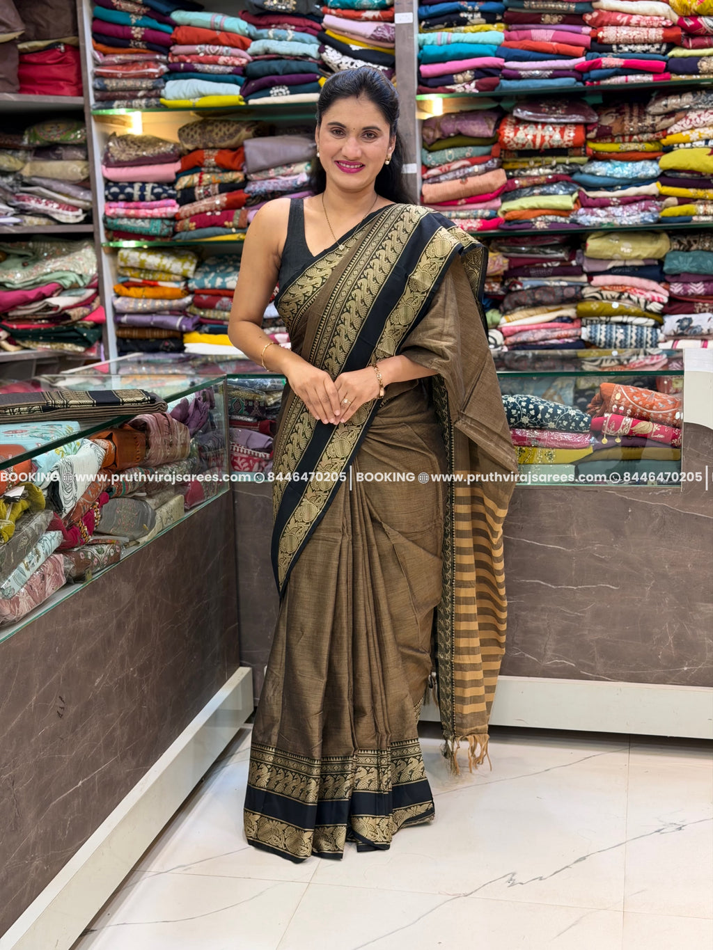 Cotton South Indian Saree