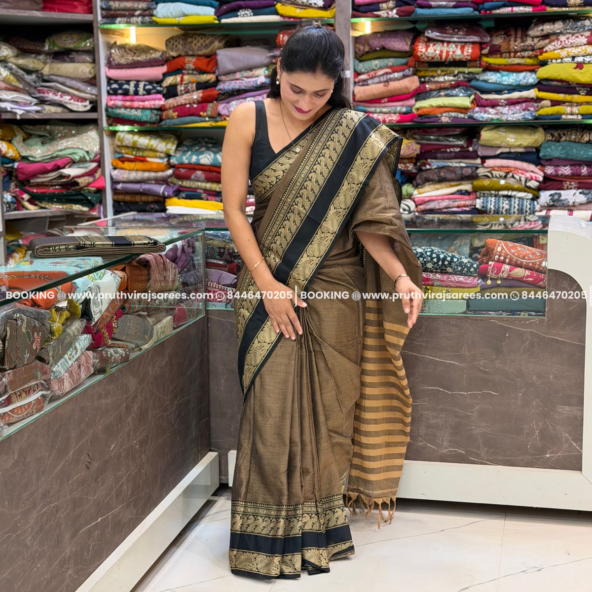 Cotton South Indian Saree