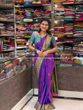 Meena Saree - Purple
