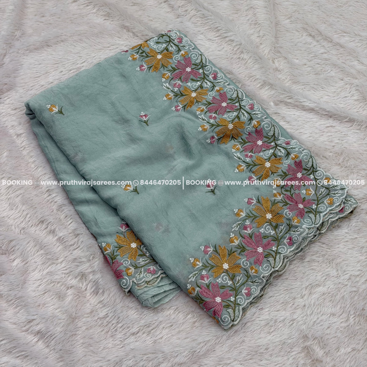 Nilima designer Saree - Blue