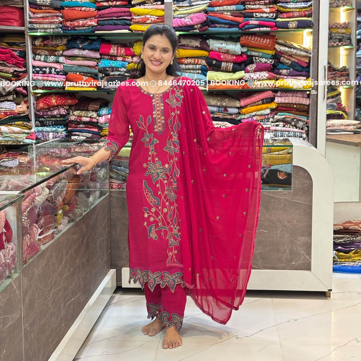 Pure Georgette Dress Set