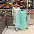 Lucknawi Dress Set - Blue