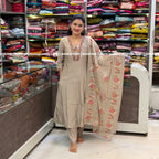 Cream Colour Dress Set