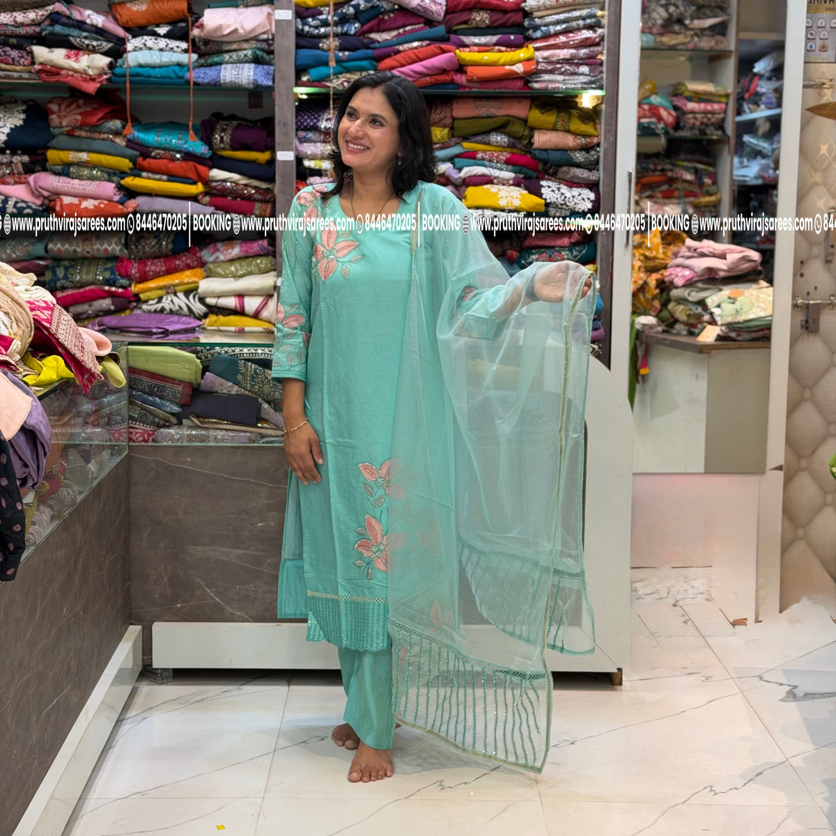 Trending French Silk Designer Dress