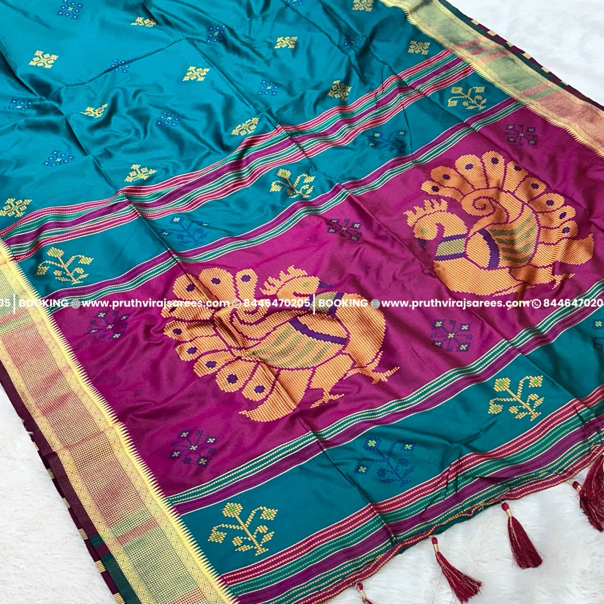 Patola Paithani Saree_Morpankhi