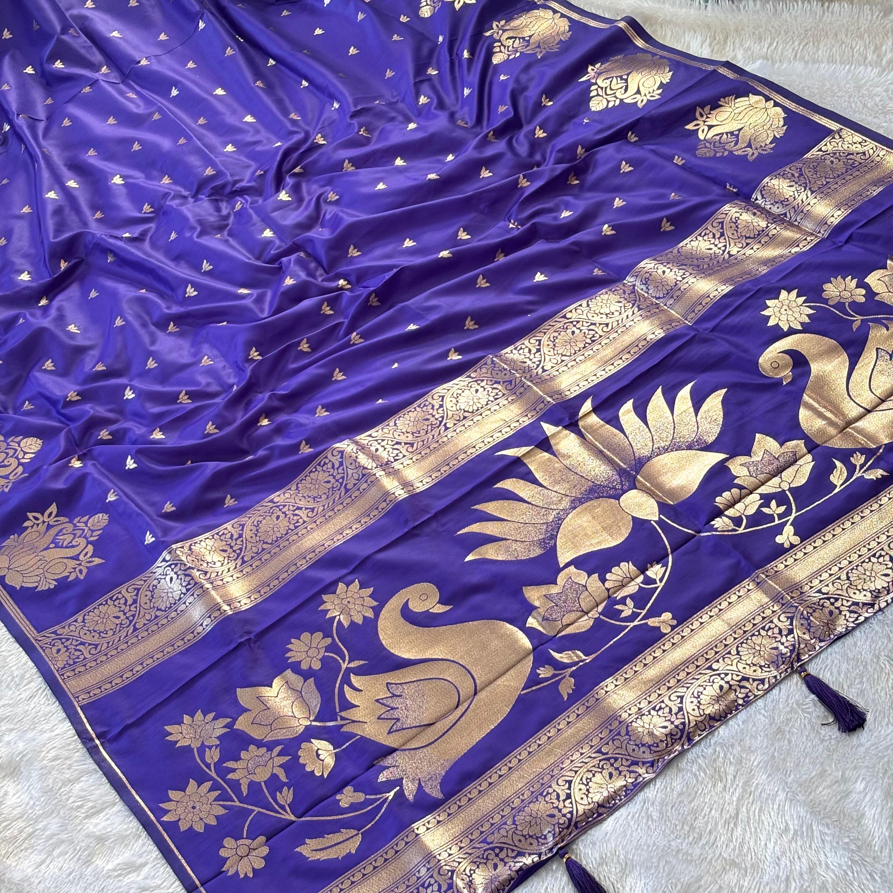 Rajalaxmi Soft Silk Saree-_Purple