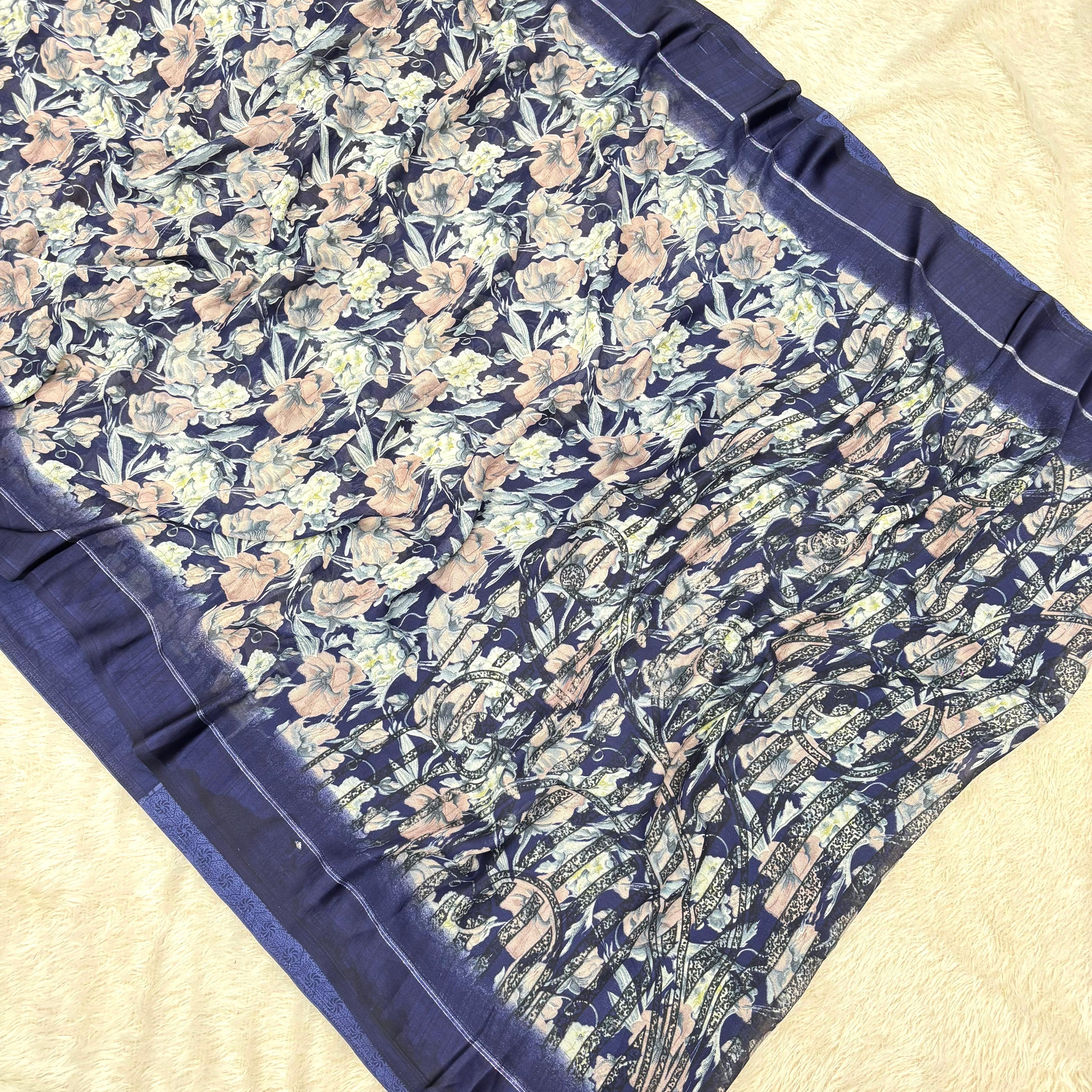 Ragini_Soft georgette saree