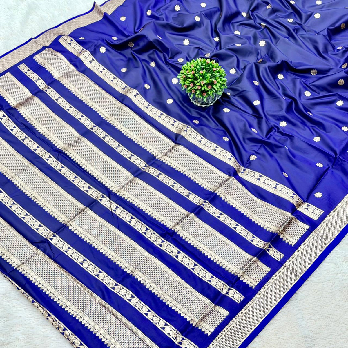 Gadwal Paithani_Blue