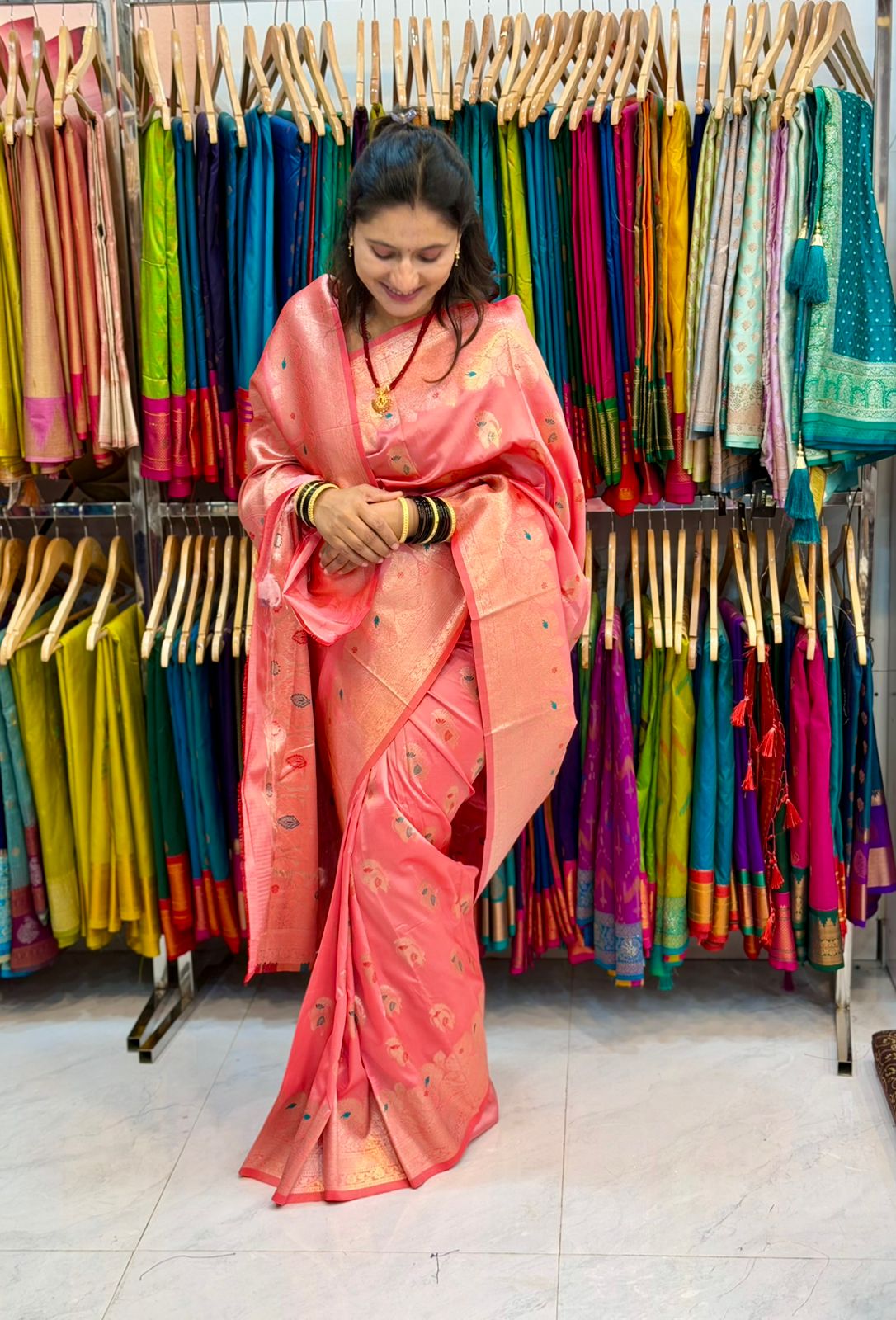 Nandini Soft silk saree -  ABOLI
