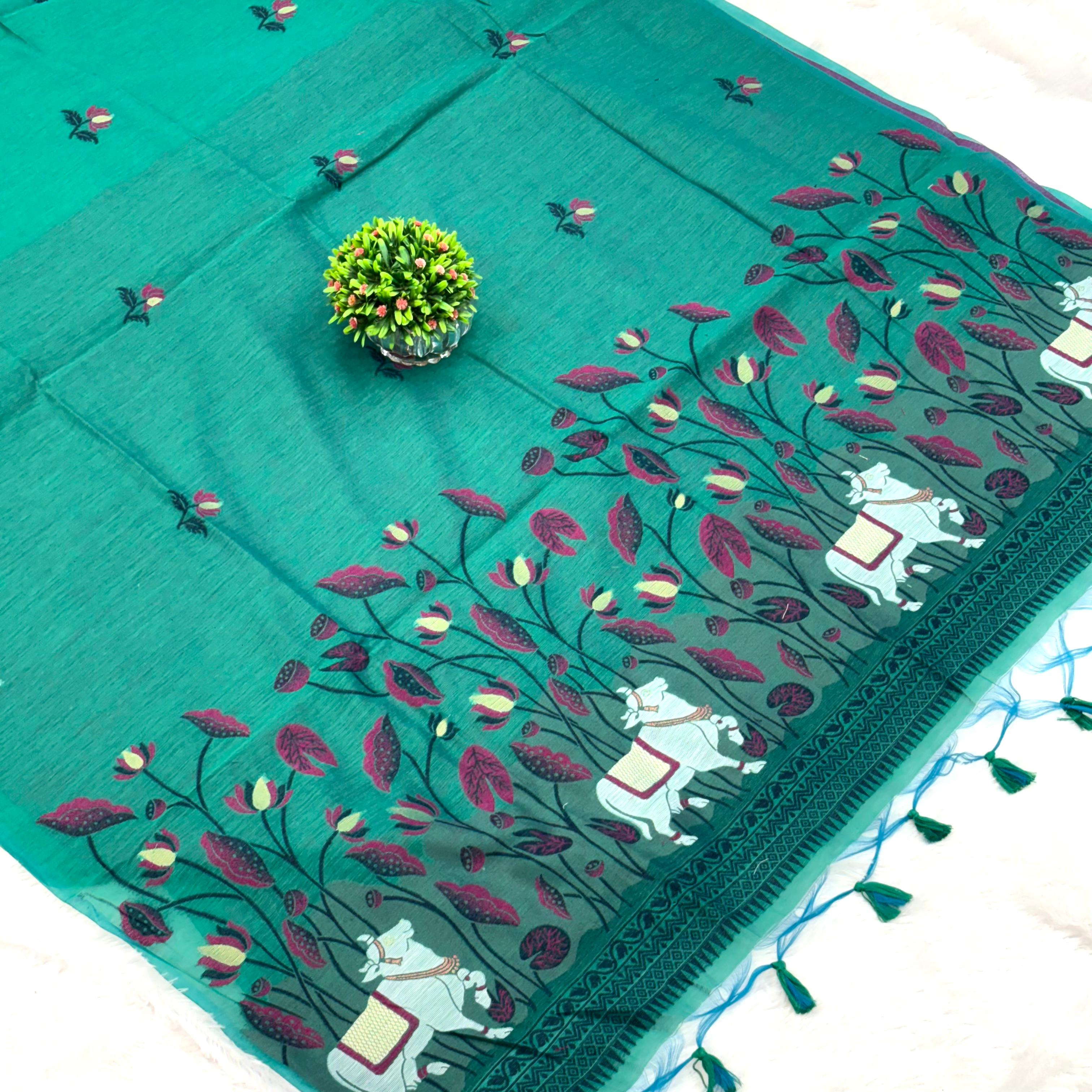 Nandini  (gaay vasru ) - Rama green
