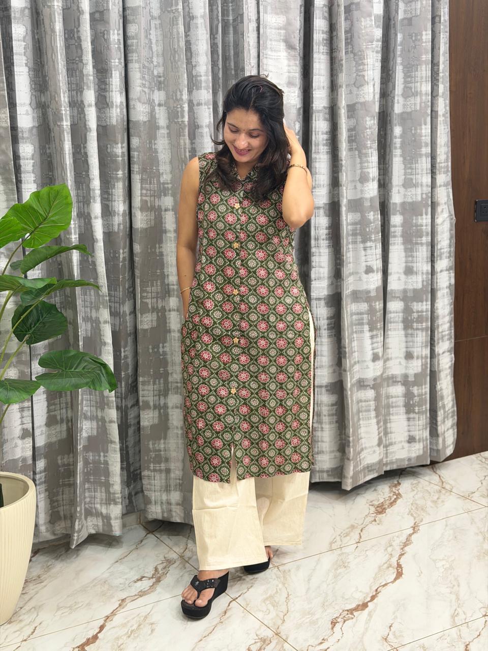 Khadi Cotton Co-ord Set